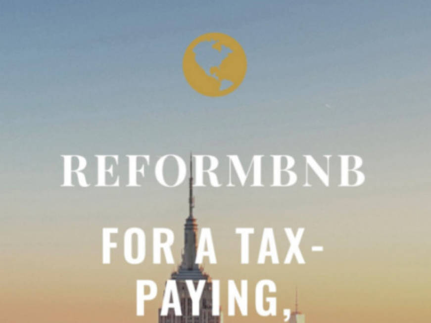 Reformbnb: a New York assise mondiale degli hotel contro gli affitti brevi