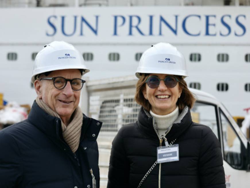 Sun Princess, ultimi ritocchi: la nave pronta al battesimo