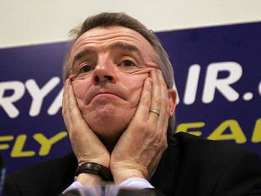 Ryanair: O&amp;#39;Leary autorizza i piloti a fare rifornimento a proprie spese