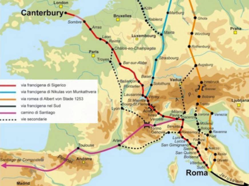 Via Francigena, partono i lavori sui percorsi dell’Emilia Romagna