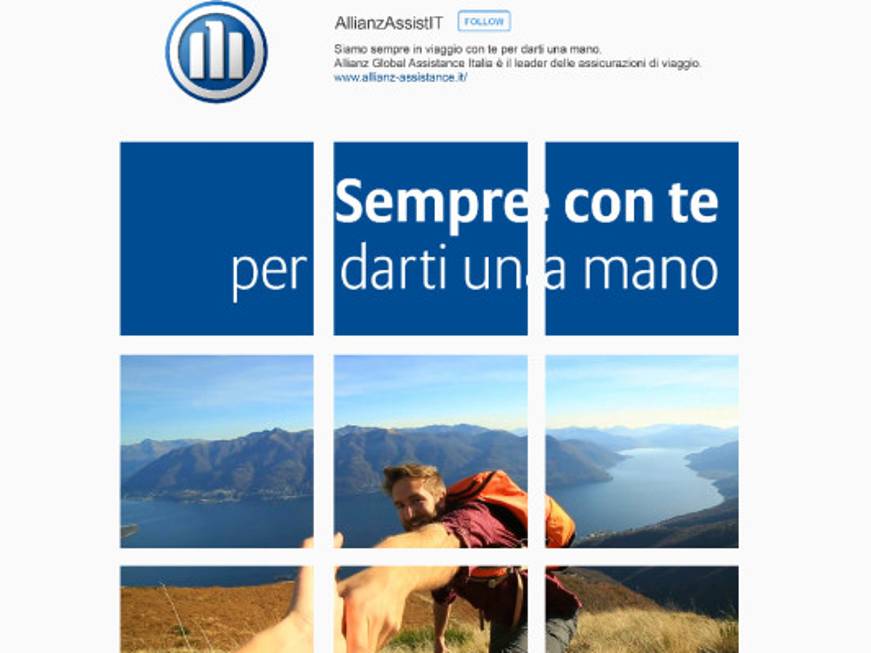 Allianz Global Assistance e l&amp;#39;esercito di Instagram