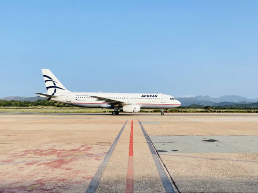 Sardegna, debutta il diretto Atene-Olbia di Aegean Airlines