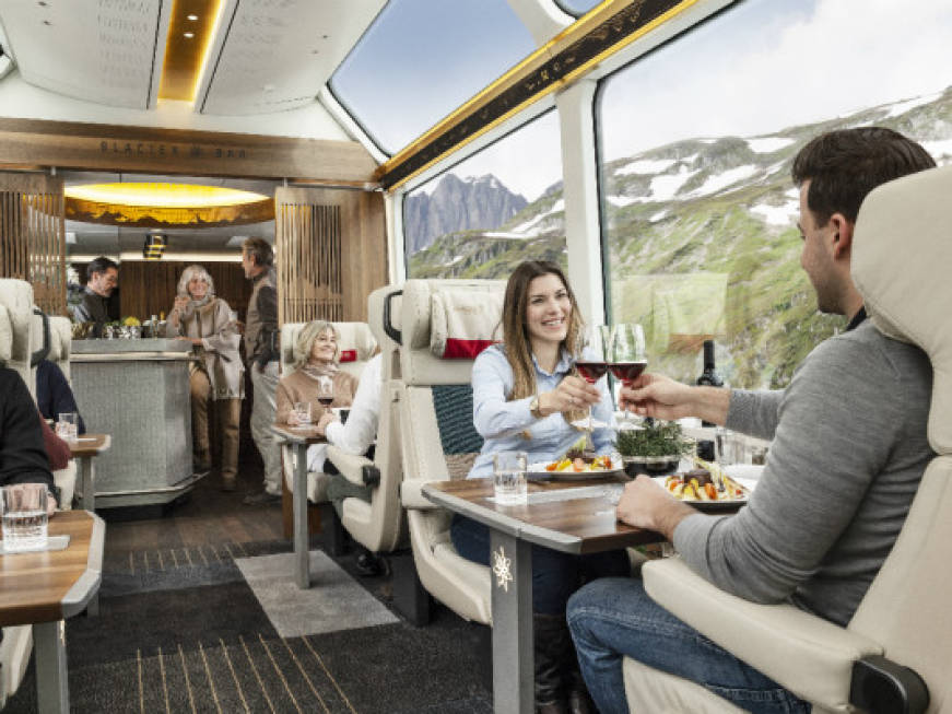 Ferrovia Retica: un&amp;#39;esperienza da vip a bordo del Glacier Express