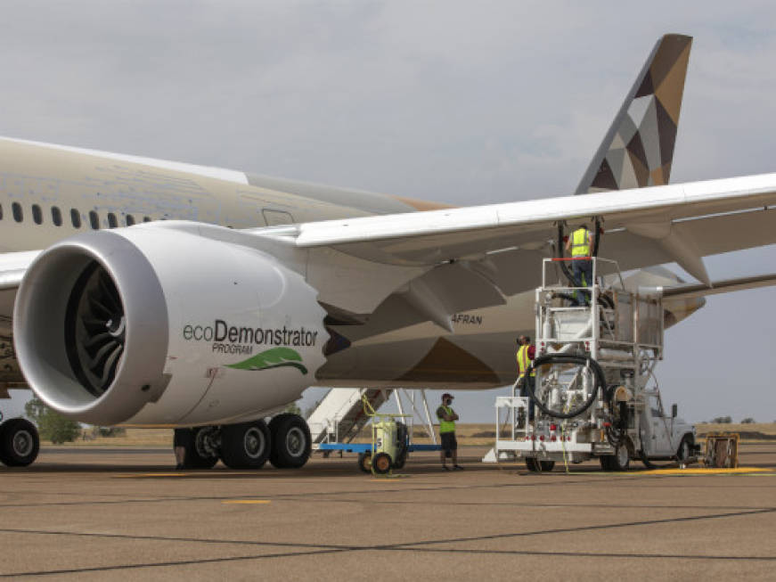 Boeing ed Etihad accelerano sulla sostenibilità
