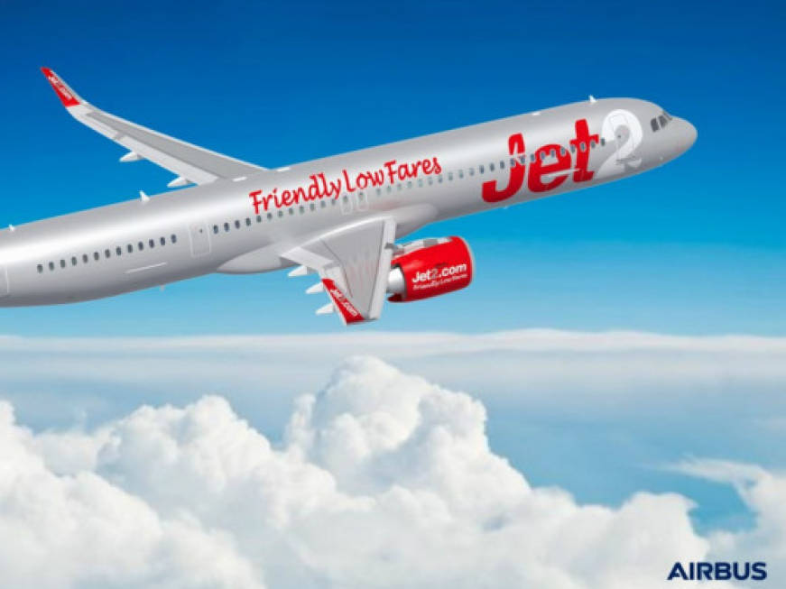 Jet2.com, più voli verso l’Italia da Stansted per l’estate