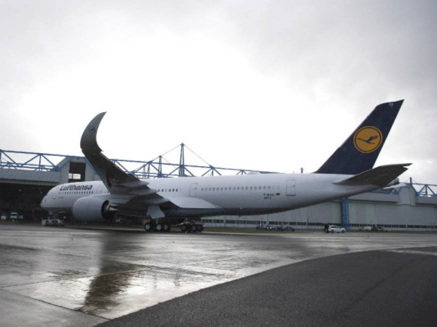 Lufthansa, entra in flotta il nuovo A350-900