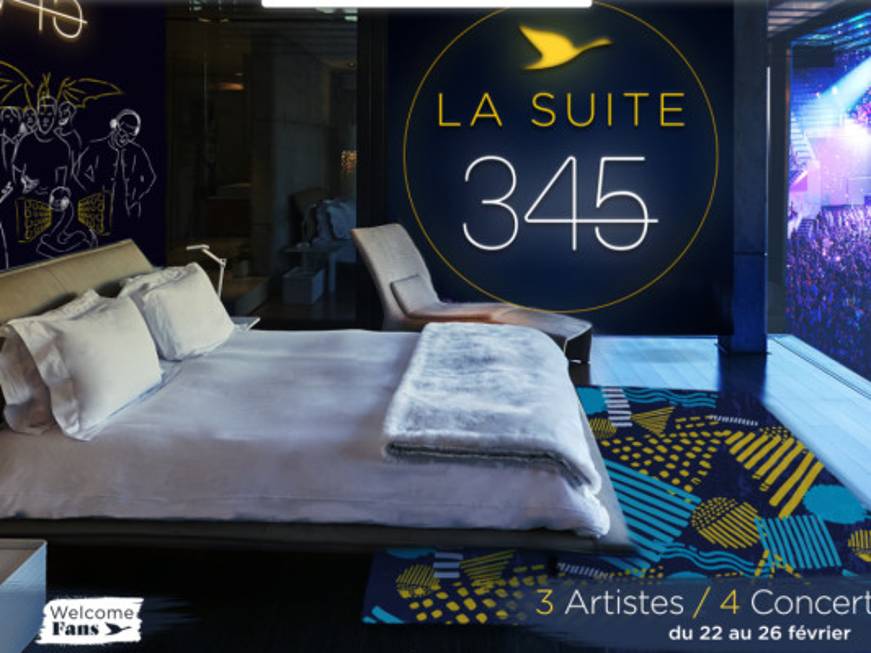 AccorHotels lancia la Suite 345, la camera con vista sui concerti