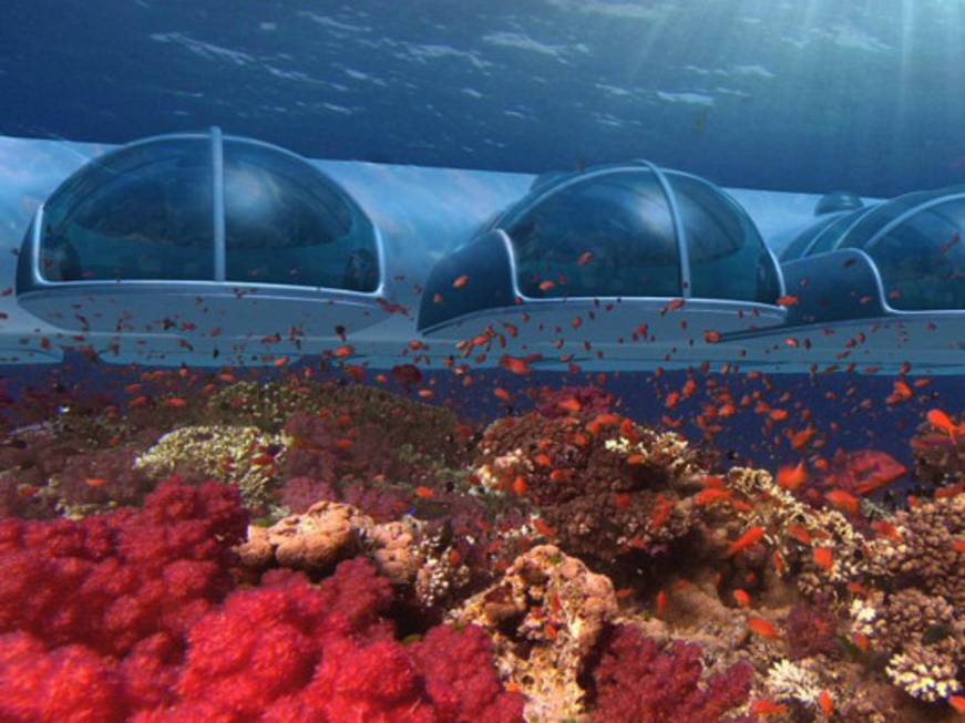 Sotto il mare il lusso 5 stelle del Poseidon Underwater resort