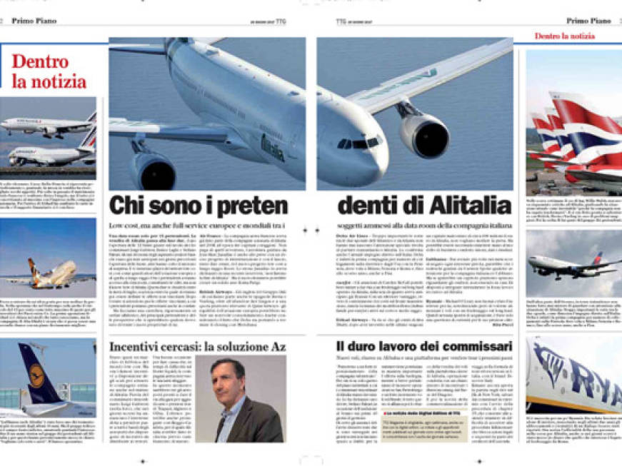 Alitalia, una gara per 18 Identikit dei pretendenti