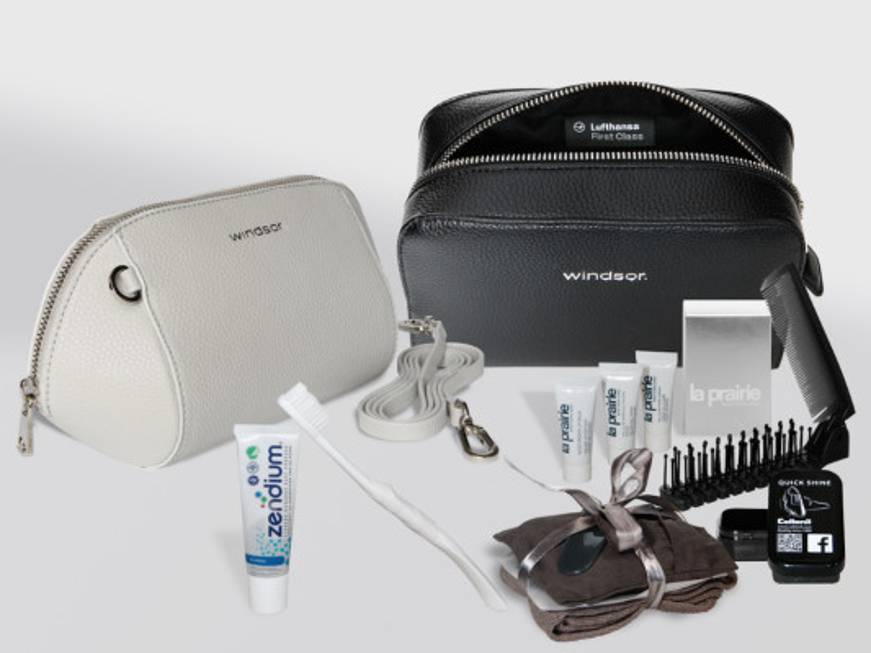 Clutch e camicie firmate per Lufthansa: arrivano i nuovi amenity kit