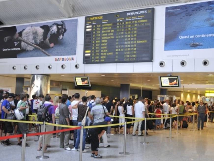 Agosto da manuale per l&amp;#39;Aeroporto di Cagliari: è record storico