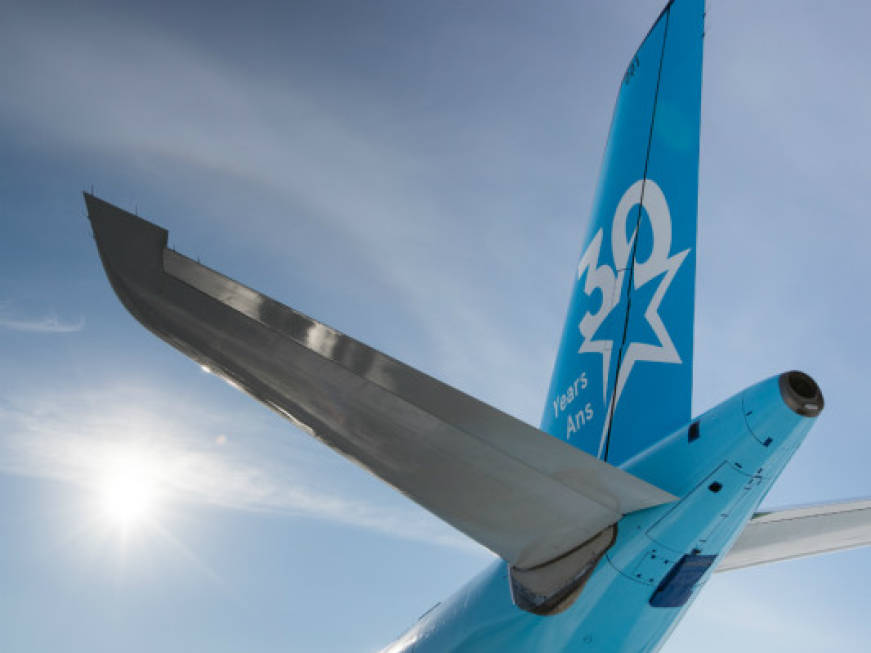 Air Transat cambia livrea per i 30 anni del gruppo