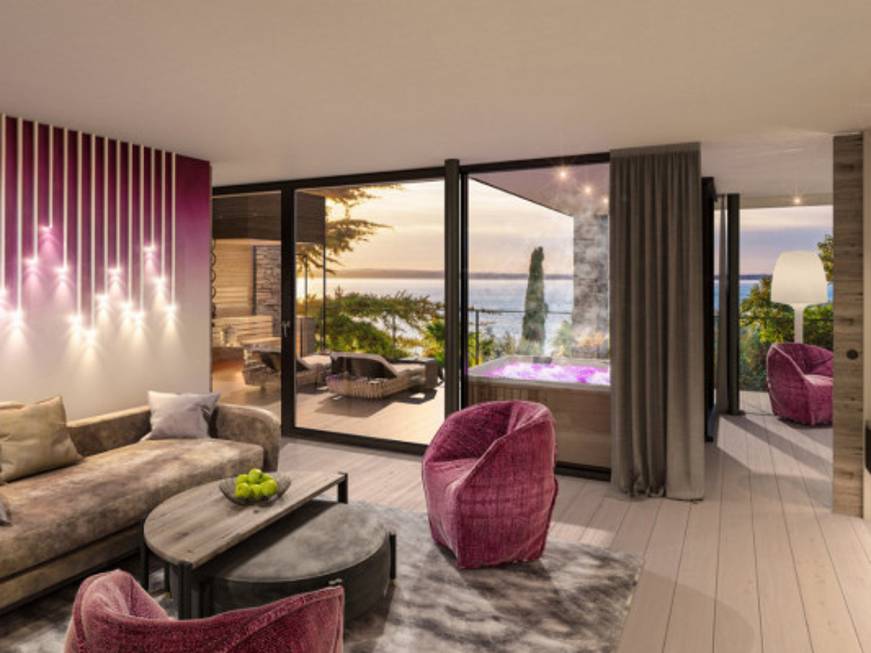 Lusso vista lago, apre sul Garda il Quellenhof Luxury Resort Lazise