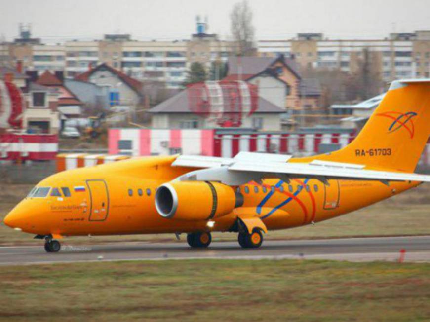 Antonov An-148: stop all’aeromobile dopo l’incidente aereo in Russia