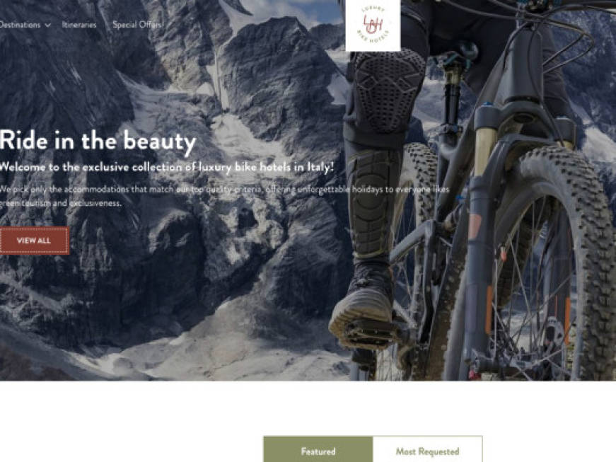 Nasce Luxury Bike Hotels, per i cicloturisti di alto livello