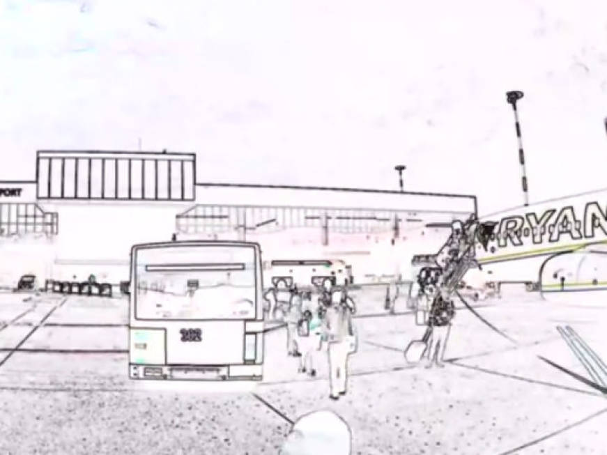 &amp;#39;Orio in punta di matita&amp;#39;: e l&amp;#39;aeroporto diventa un comic animato