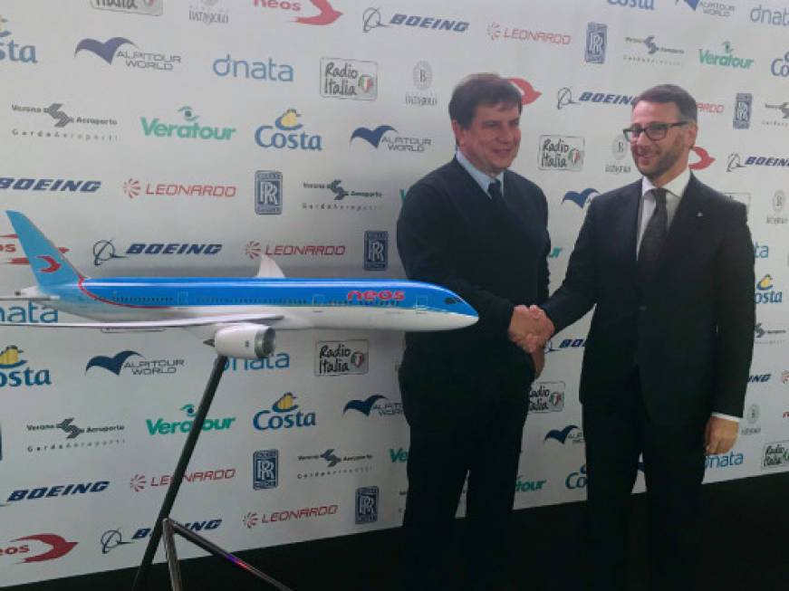 Nuovo accordo Costa-Neos: raddoppiano i posti volo per i crocieristi