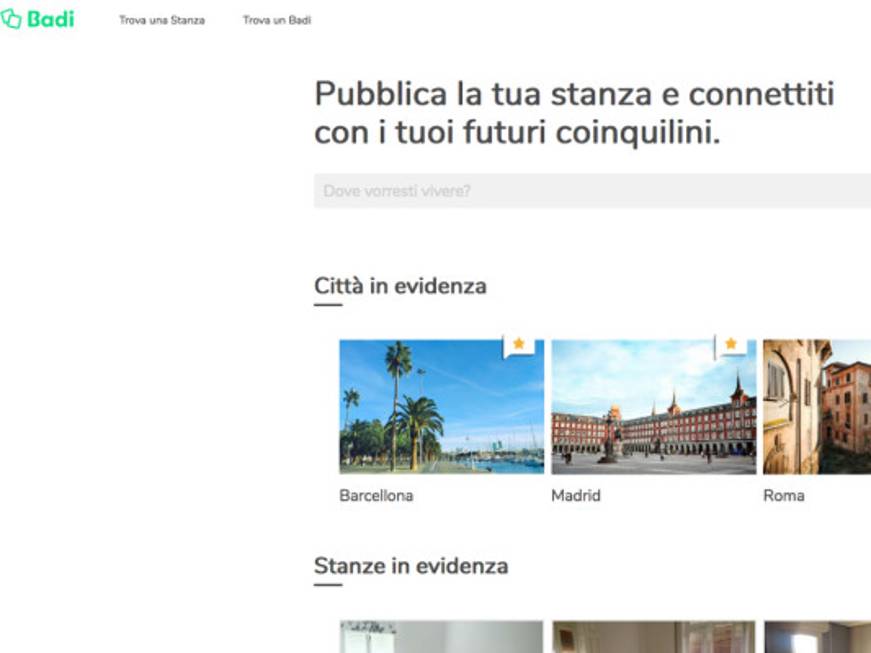 Arriva in Italia Badi, l&amp;#39;app per cercare stanze in affitto