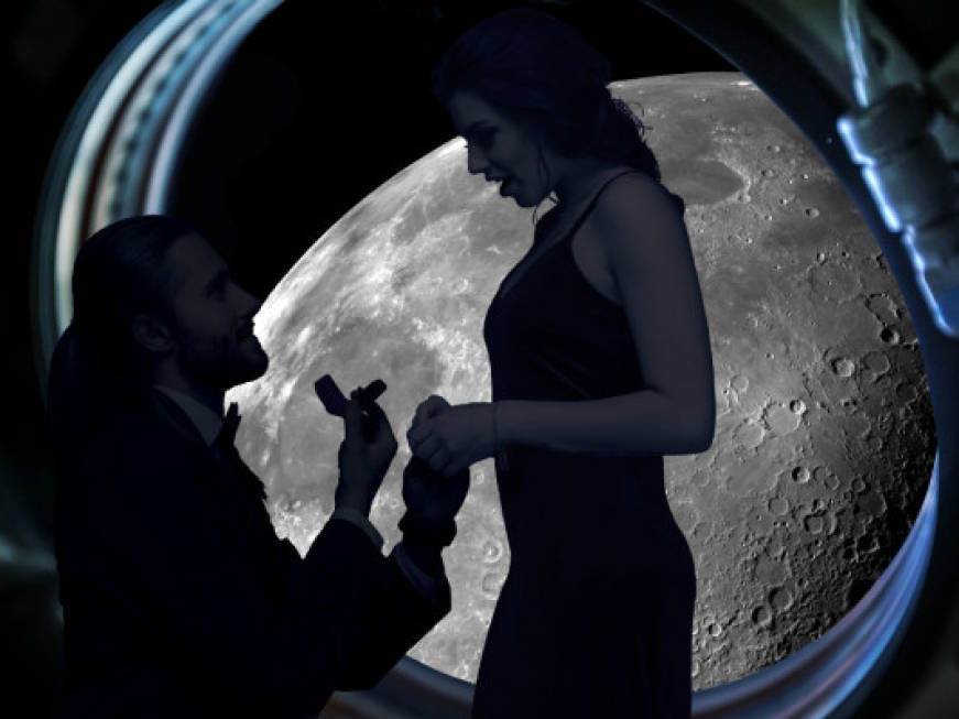 Proposta di matrimonio sulla Luna, il servizio di ApoteoSurprise