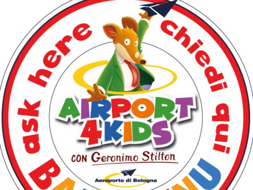 Geronimo Stilton decolla dall’aeroporto di Bologna