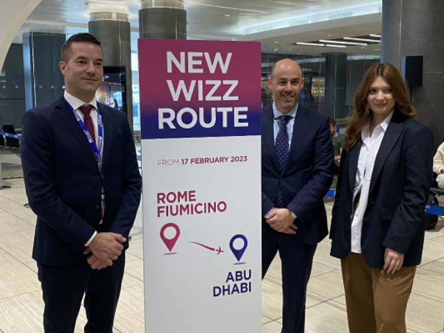 Wizz Air sfida le legacy con il nuovo volo Roma-Abu Dhabi