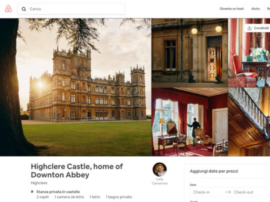Una notte al castello: Airbnb premia i fan di Downton Abbey