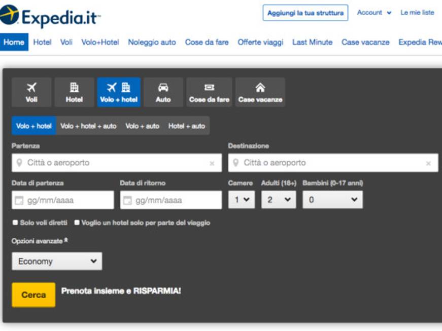 Expedia, stop ai pagamenti in Bitcoin