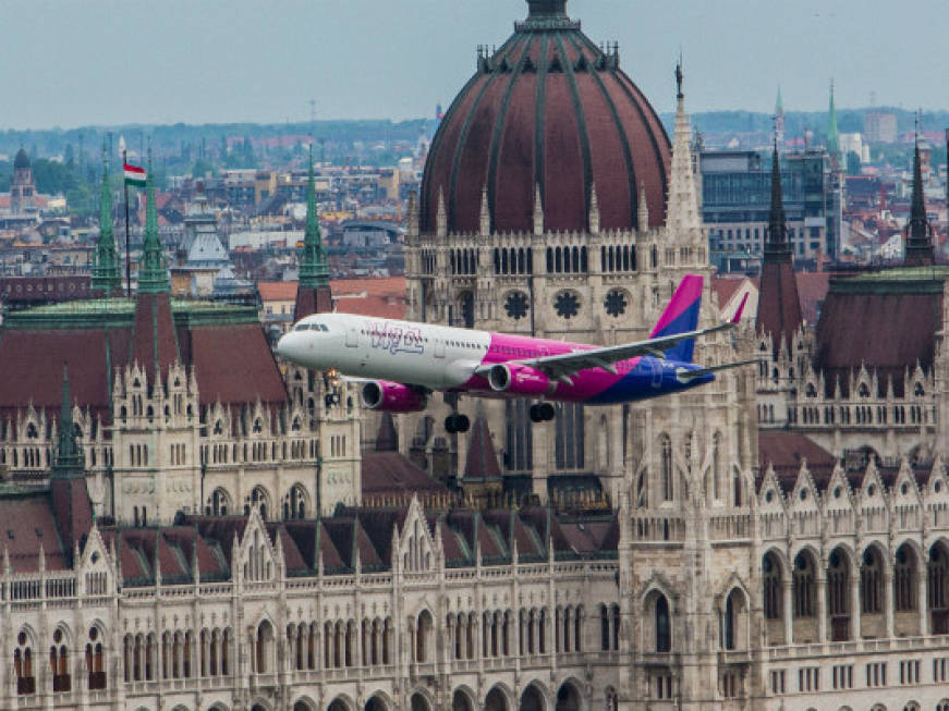 Il nuovo A321 di Wizzair debutta al Budapest Airshow