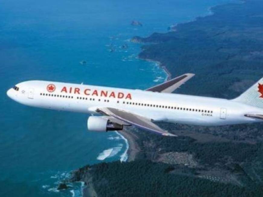 Numeri al rialzo nel primo semestre di Air Canada in Italia