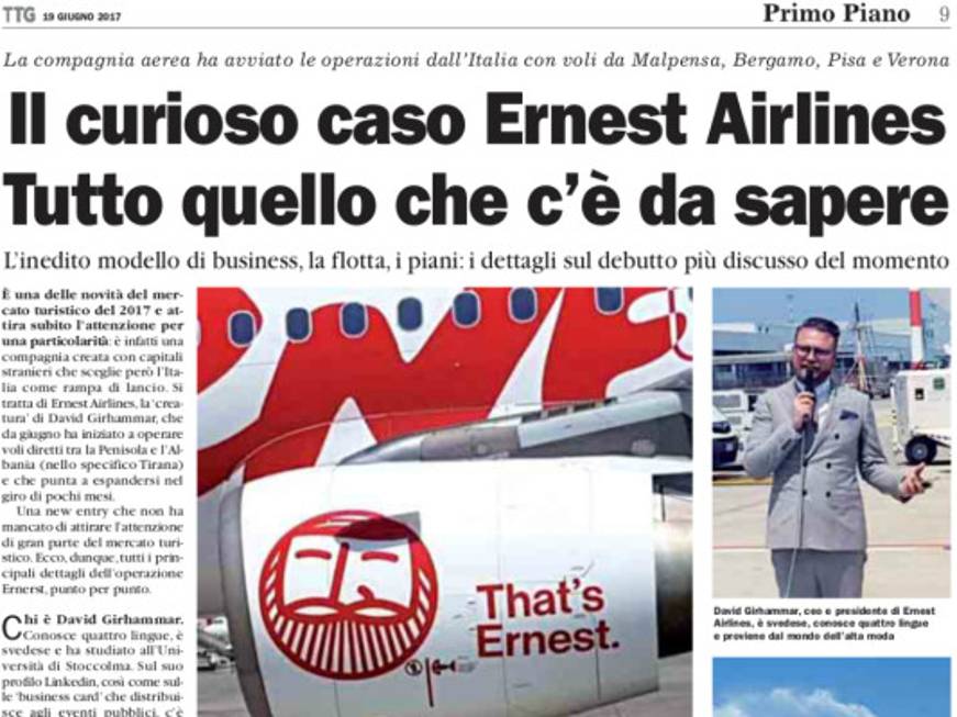 I segreti Ernest Airlines