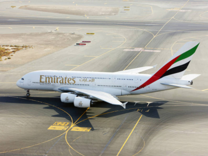 Emirates: arriva in flotta il 100esimo A380