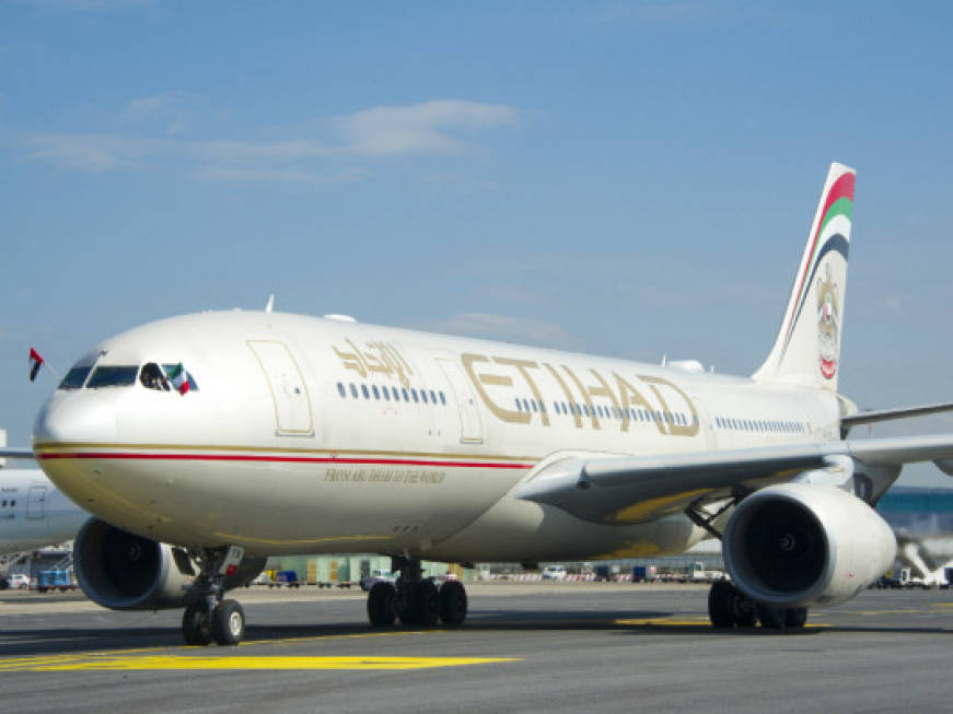 Etihad lancia il secondo volo giornaliero Roma-Abu Dhabi
