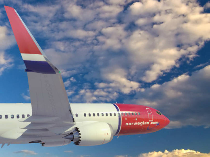 Norwegian Air, il traffico crolla a ottobre