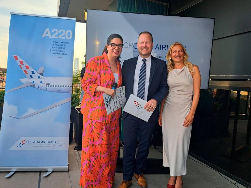 Croatia Airlinesrilancia: al viail Milano-Zagabria