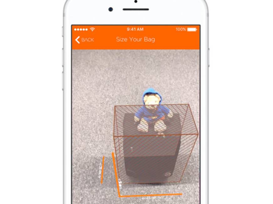 easyet, la realtà aumentata per misurare il bagaglio
