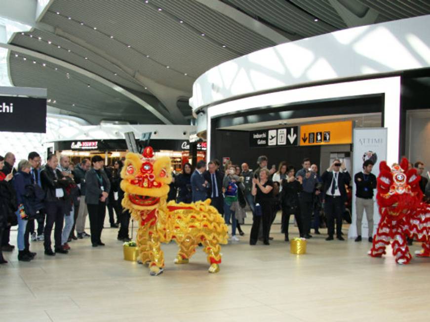 Fiumicino e i vettori del Dragone in festa per il Capodanno Cinese