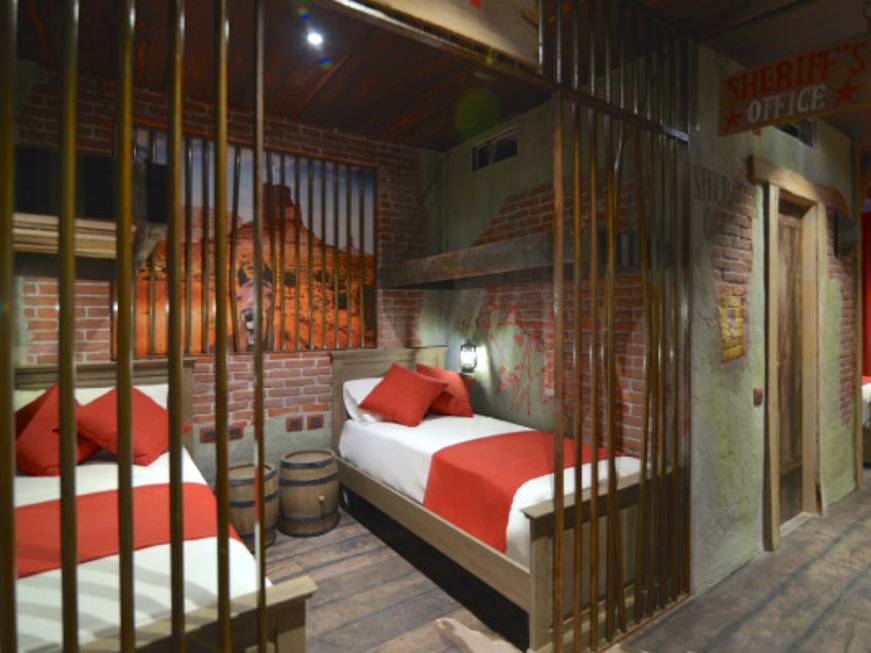 Le prime immagini dell&amp;#39;Adventure Hotel Gardaland, apertura a giugno