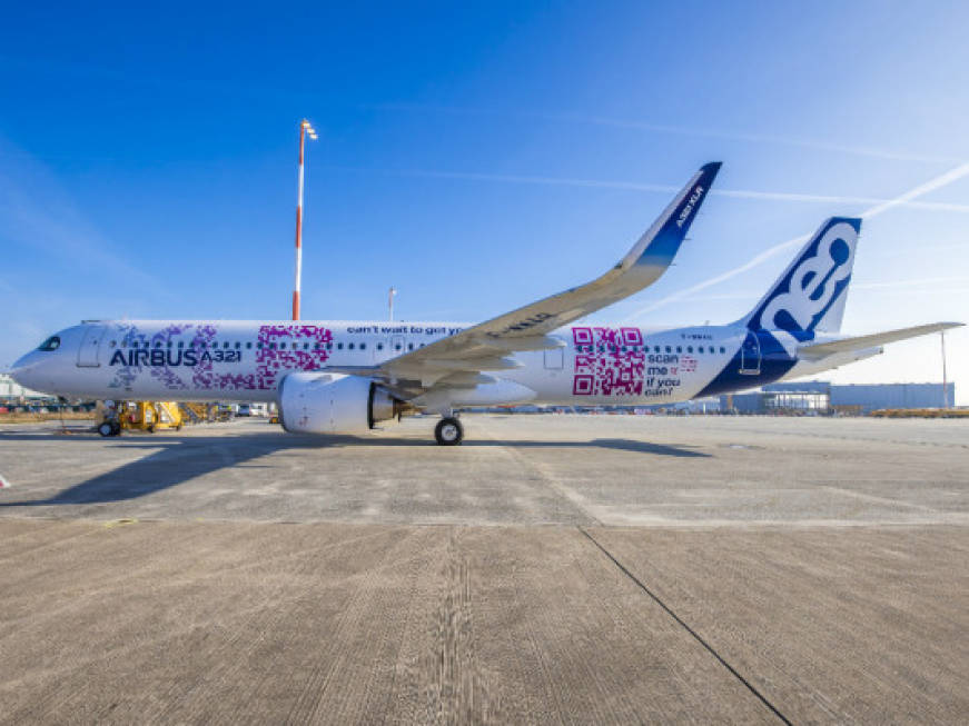 Airbus, parte il tour dell’A321Xlr: i test in diretta web