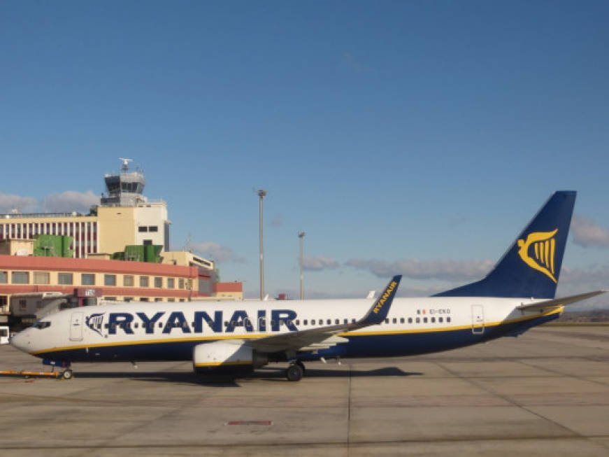 Ryanair riapre su Perugia: voli su Catania, Londra e Bruxelles