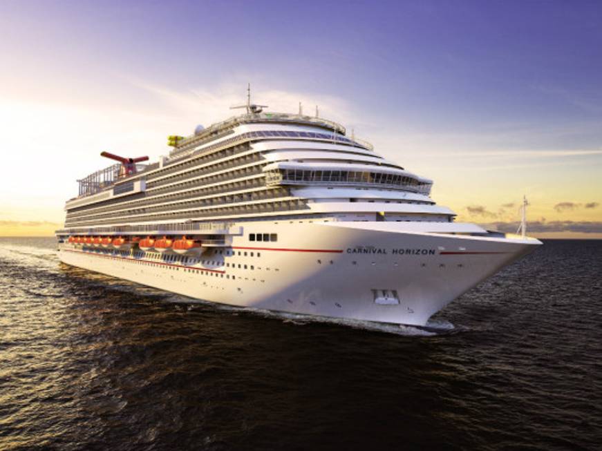 Dal parco acquatico al birrificio: Carnival Horizon debutta nel Mediterraneo