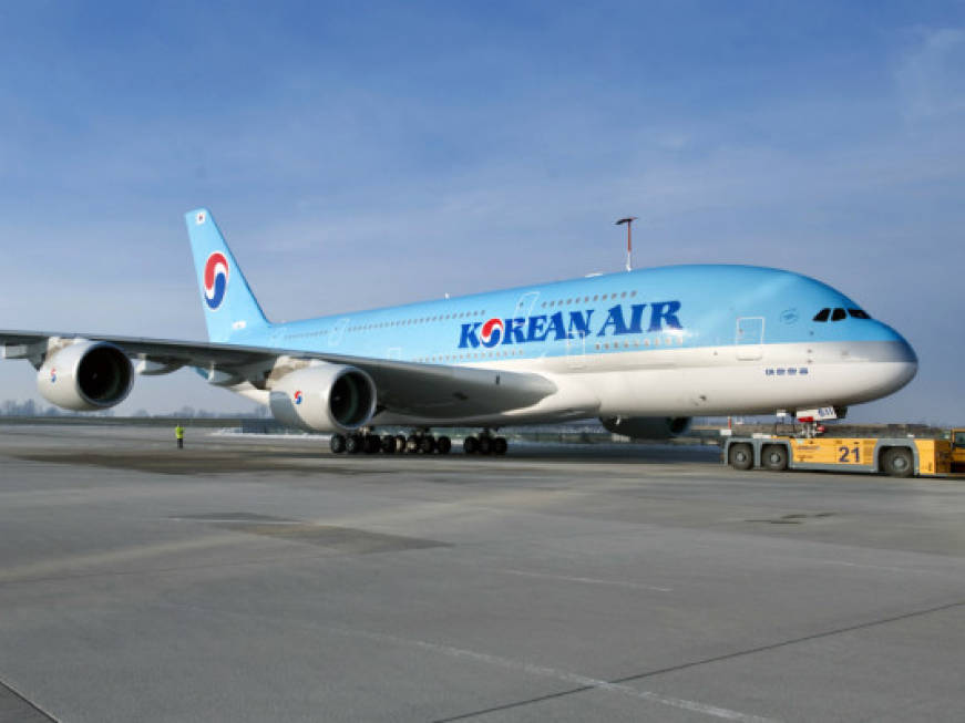 Korean Air amplia il codeshare con Alitalia e Air France
