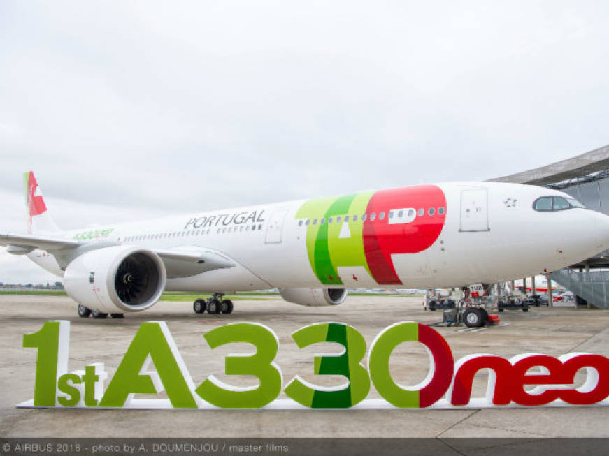 Tap Air Portugal riceve il primo A330-900 al mondo