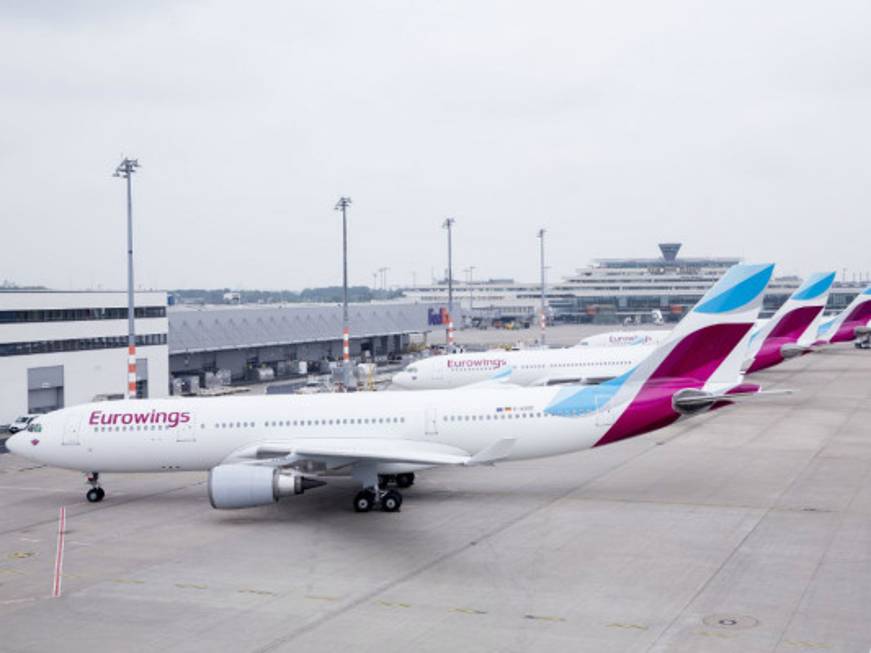 Eurowings lancia &amp;#39;Save your price&amp;#39;, tariffa bloccata per 72 ore