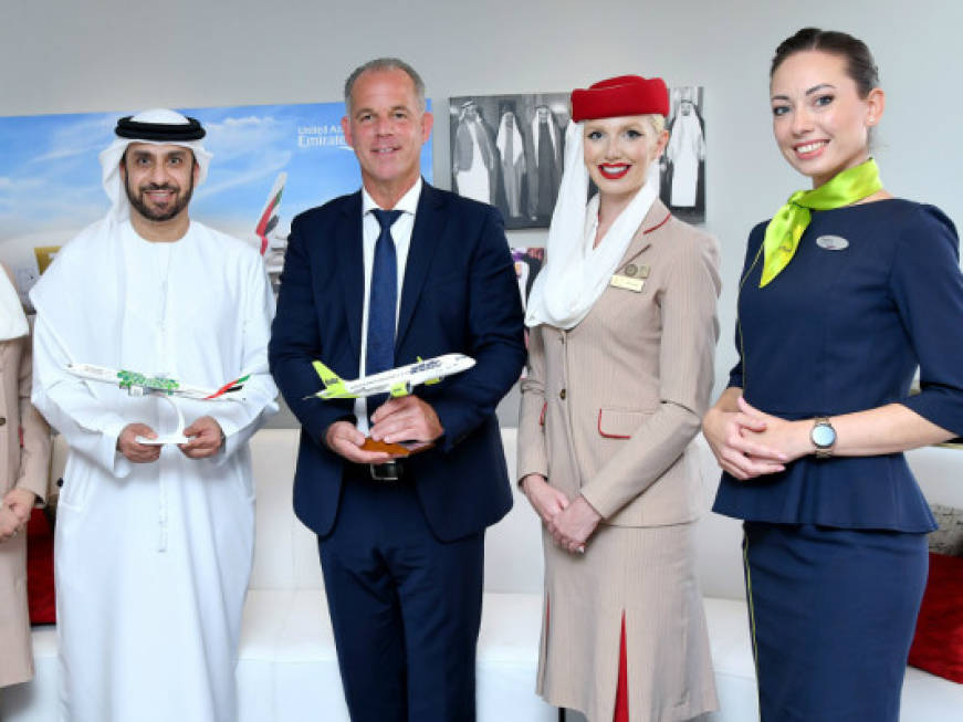 Emirates, al via il codeshare con airBaltic