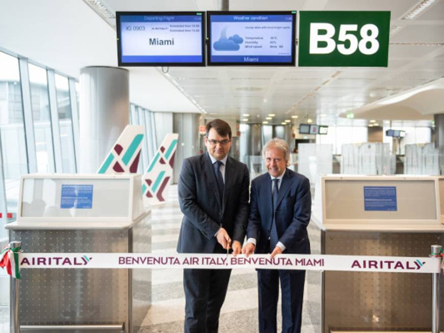 Air Italy raddoppiasul long haul Debutta il volo Malpensa-Miami