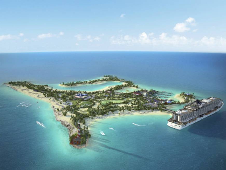 Ocean Cay, iniziati i lavori per l&amp;#39;isola esclusiva di Msc alle Bahamas