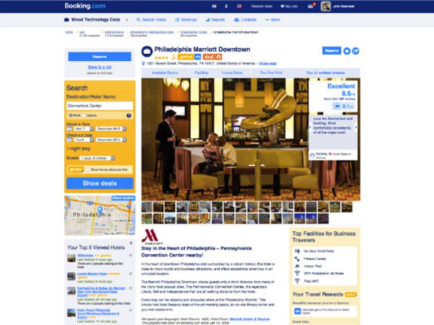 Da Booking.com una nuova piattaforma per il bt