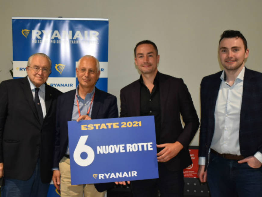 Ryanair investe su Genova, le nuove rotte del 2021
