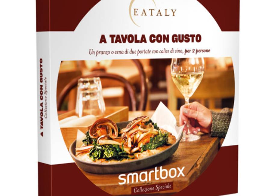 Cofanetti regalo: al via la collaborazione tra Eataly e Smartbox