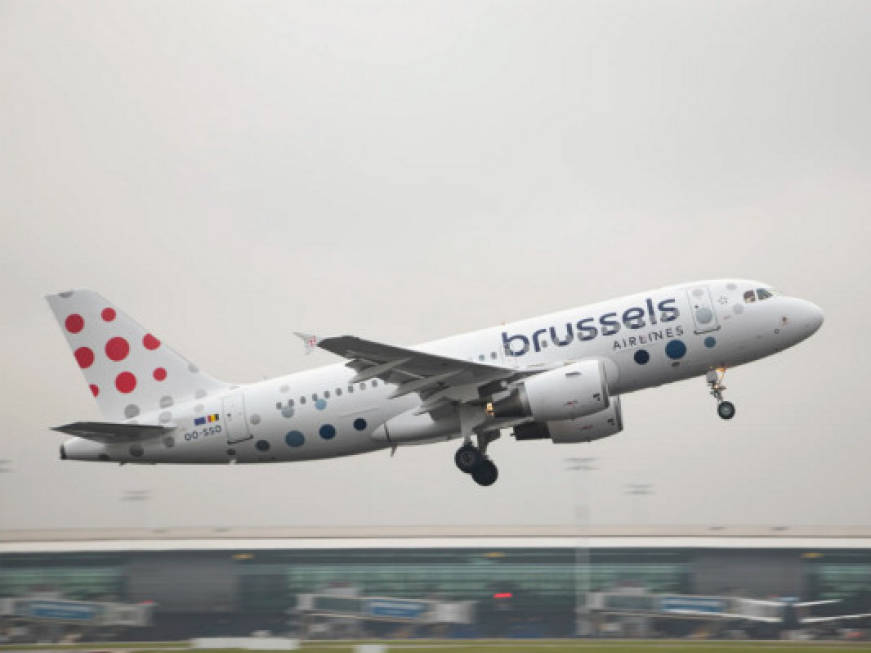 Restyling Brussels: oggi il primo volo con la nuova livrea